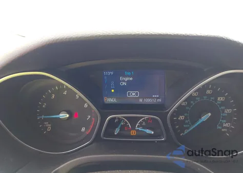 2014 Ford Focus Se из США, поврежденный, VIN 1FADP3F22EL234319